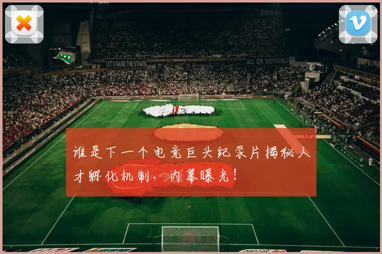 谁是下一个电竞巨头纪录片揭秘人才孵化机制，内幕曝光！
